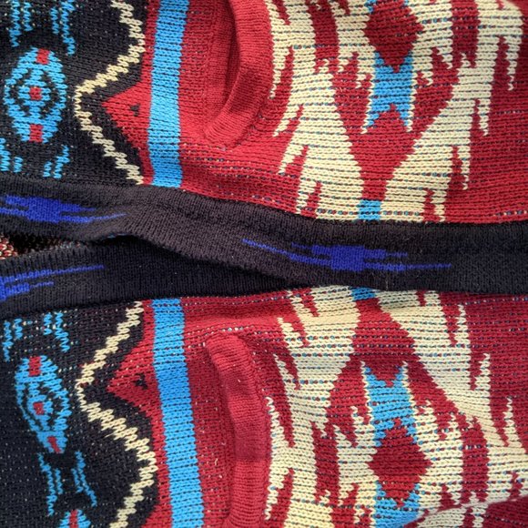 Southwest Aztec Cardigan Sweater - Picture 3 of 5